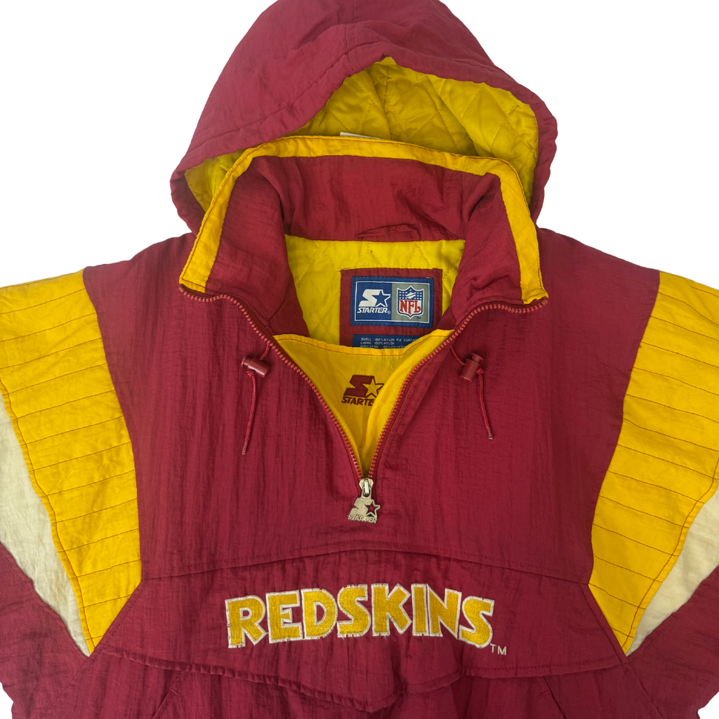 Redskins Quarter Zip Puffer - M