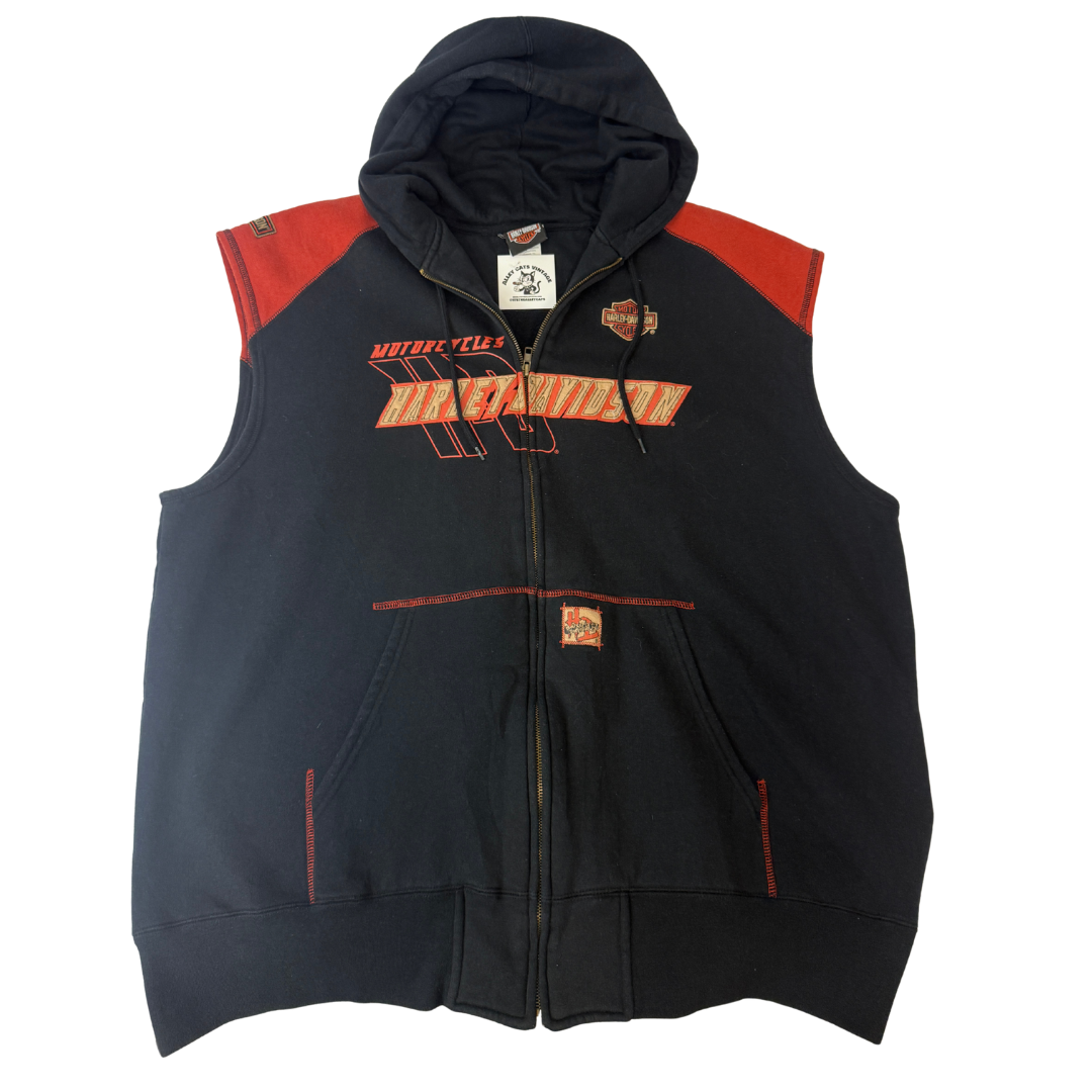 Harley Davidson Sleeveless Jacket - 2XL