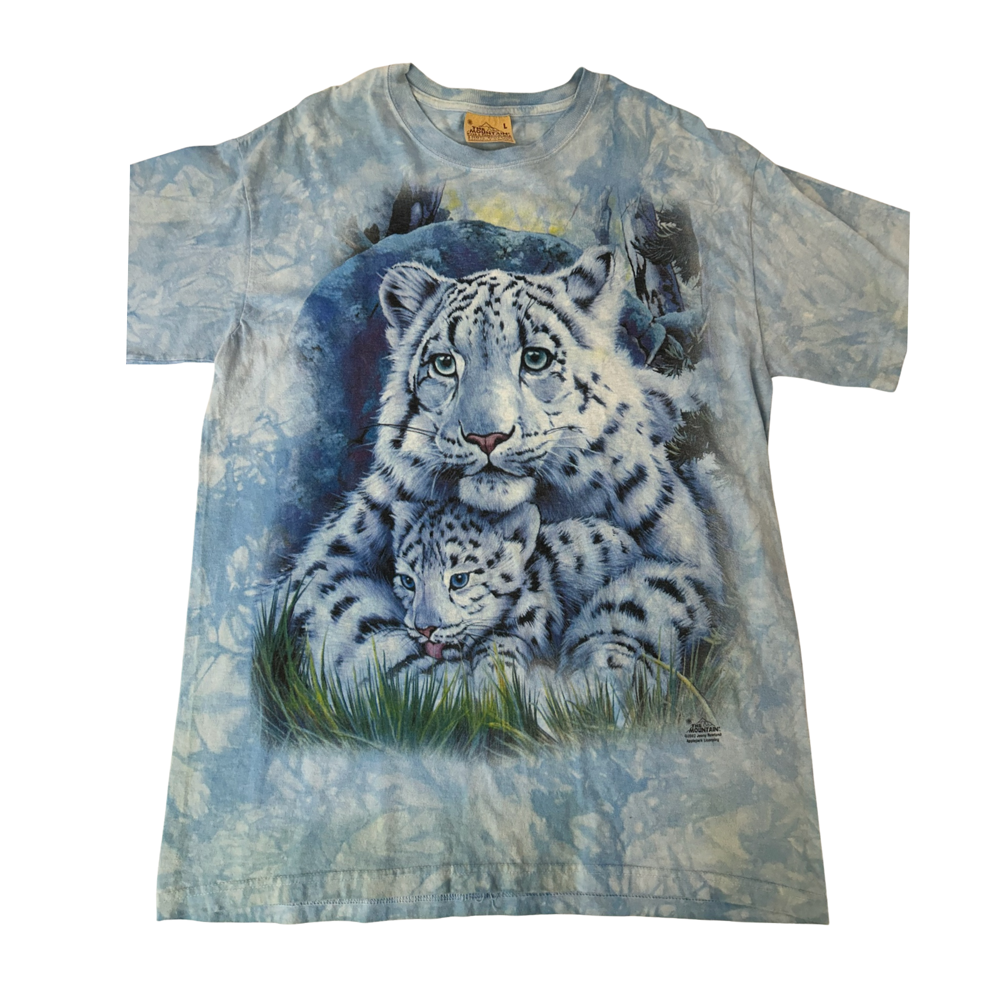 Snow Leopard Tee - L