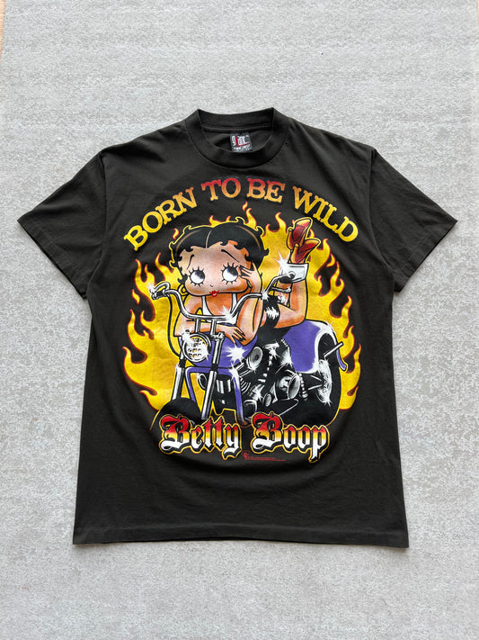 Betty Boop Motorcycle Tee - XL