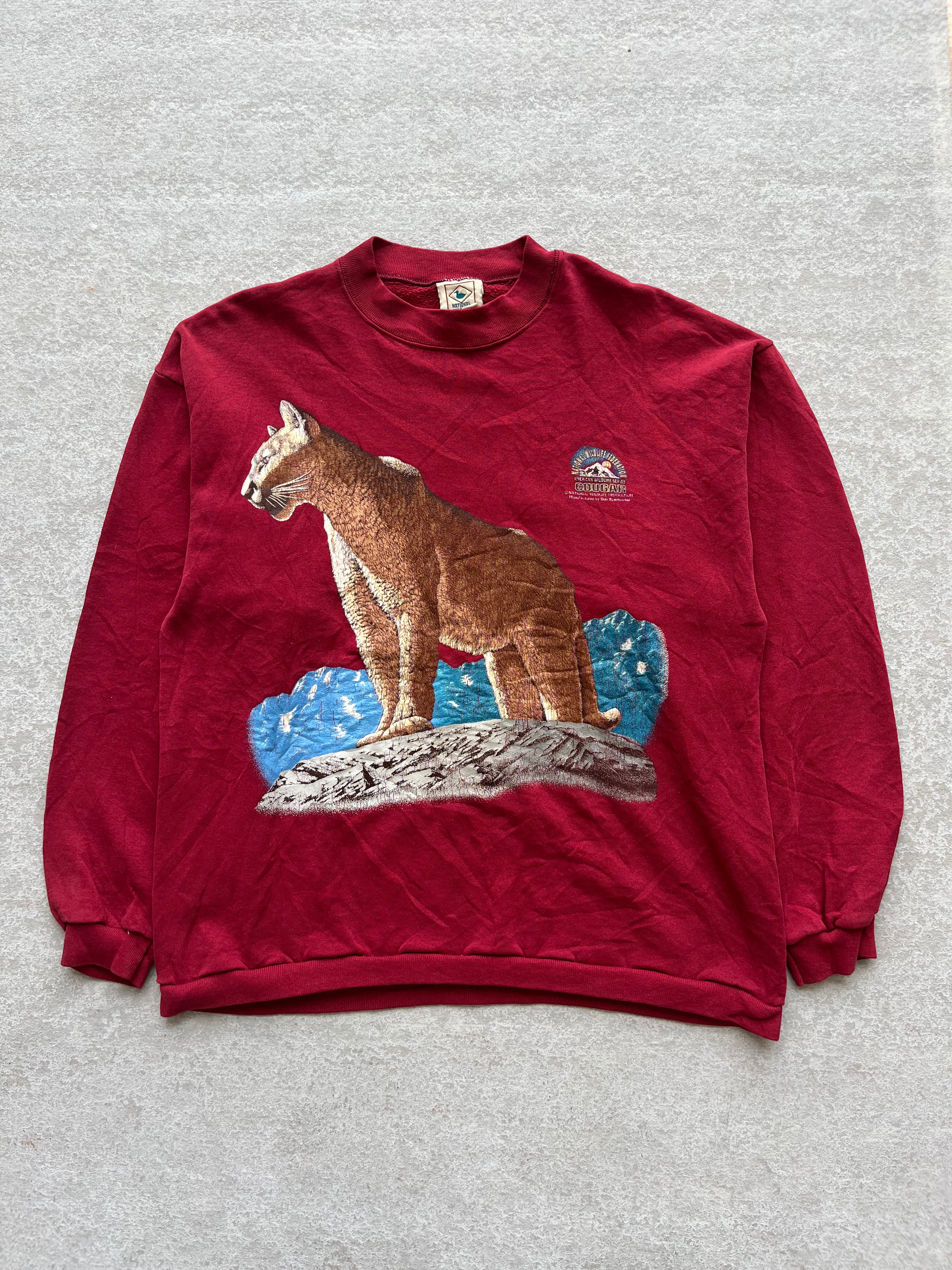 Cougar Crewneck - L