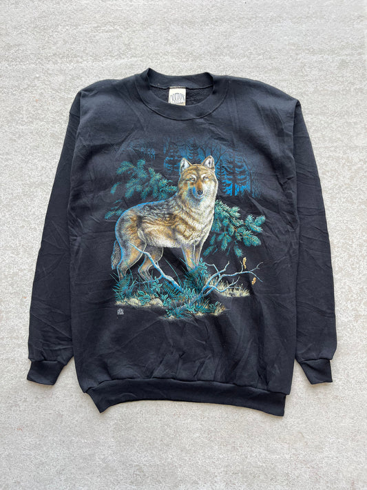 Wolf Crewneck - L
