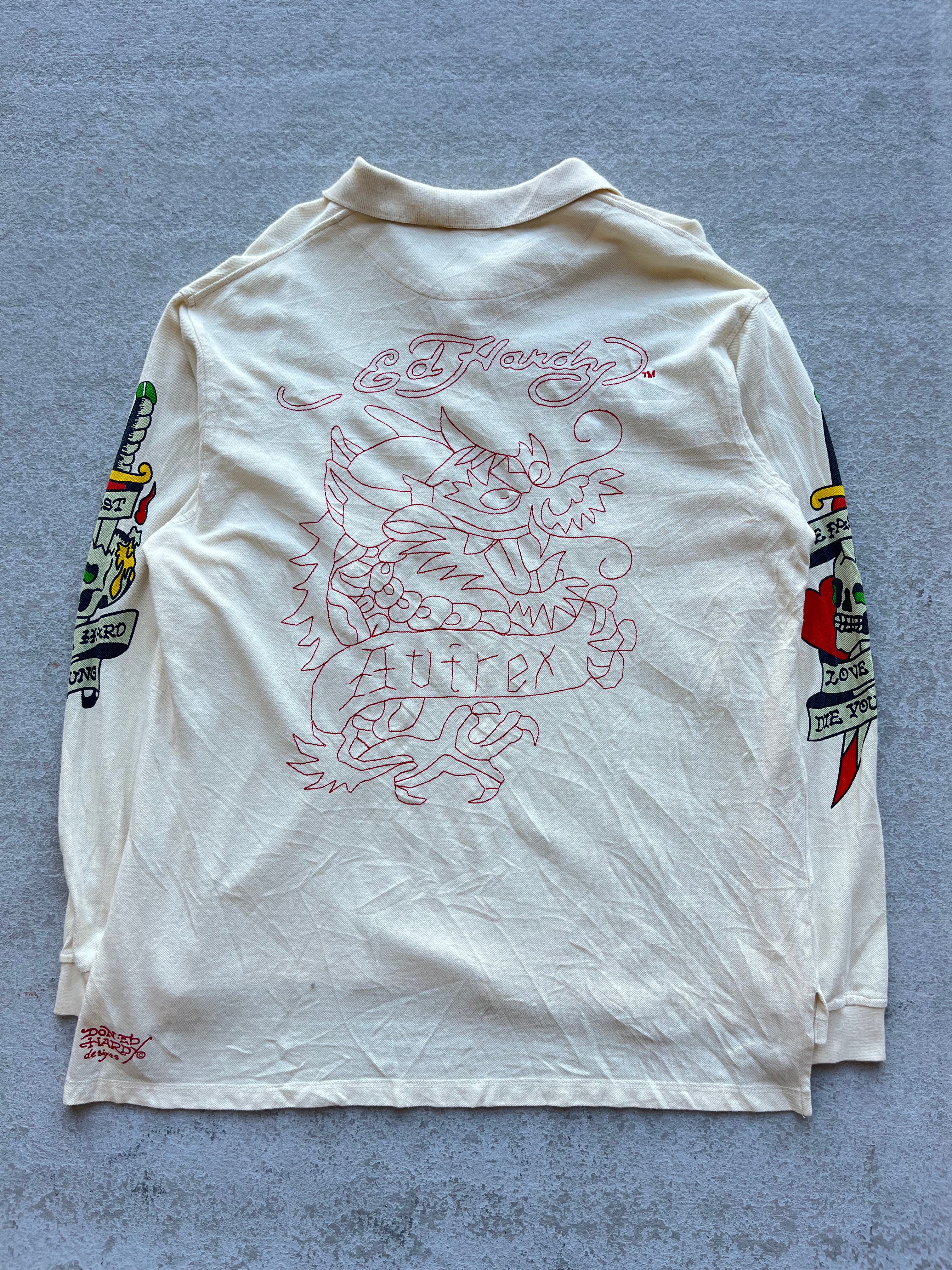 Ed Hardy Polo Shirt - XXXL – ALLEYCATS