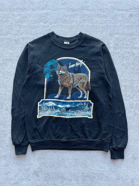 Wolf Crewneck - L