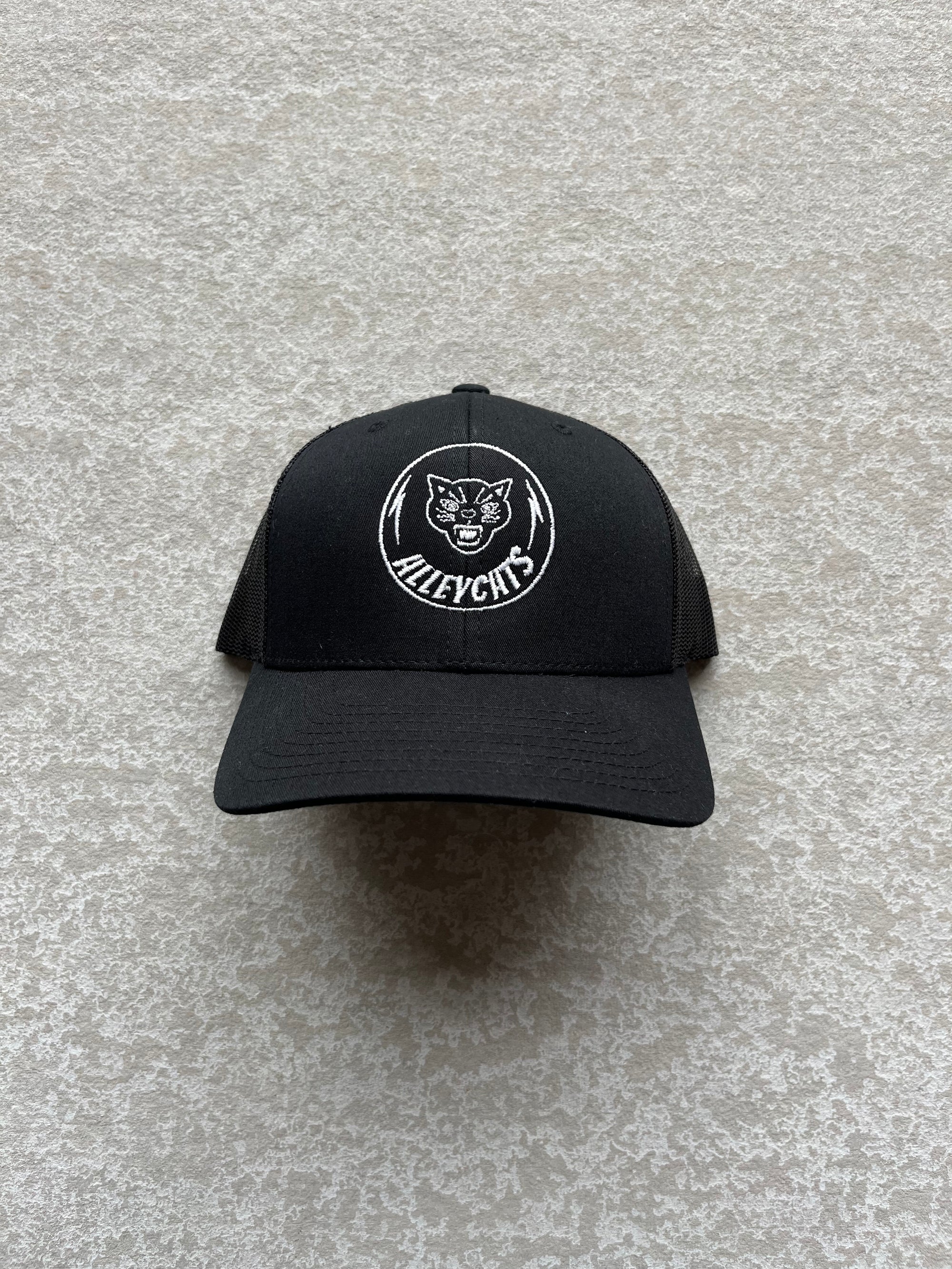 Alley Cats Embroidered Circle Logo Hat