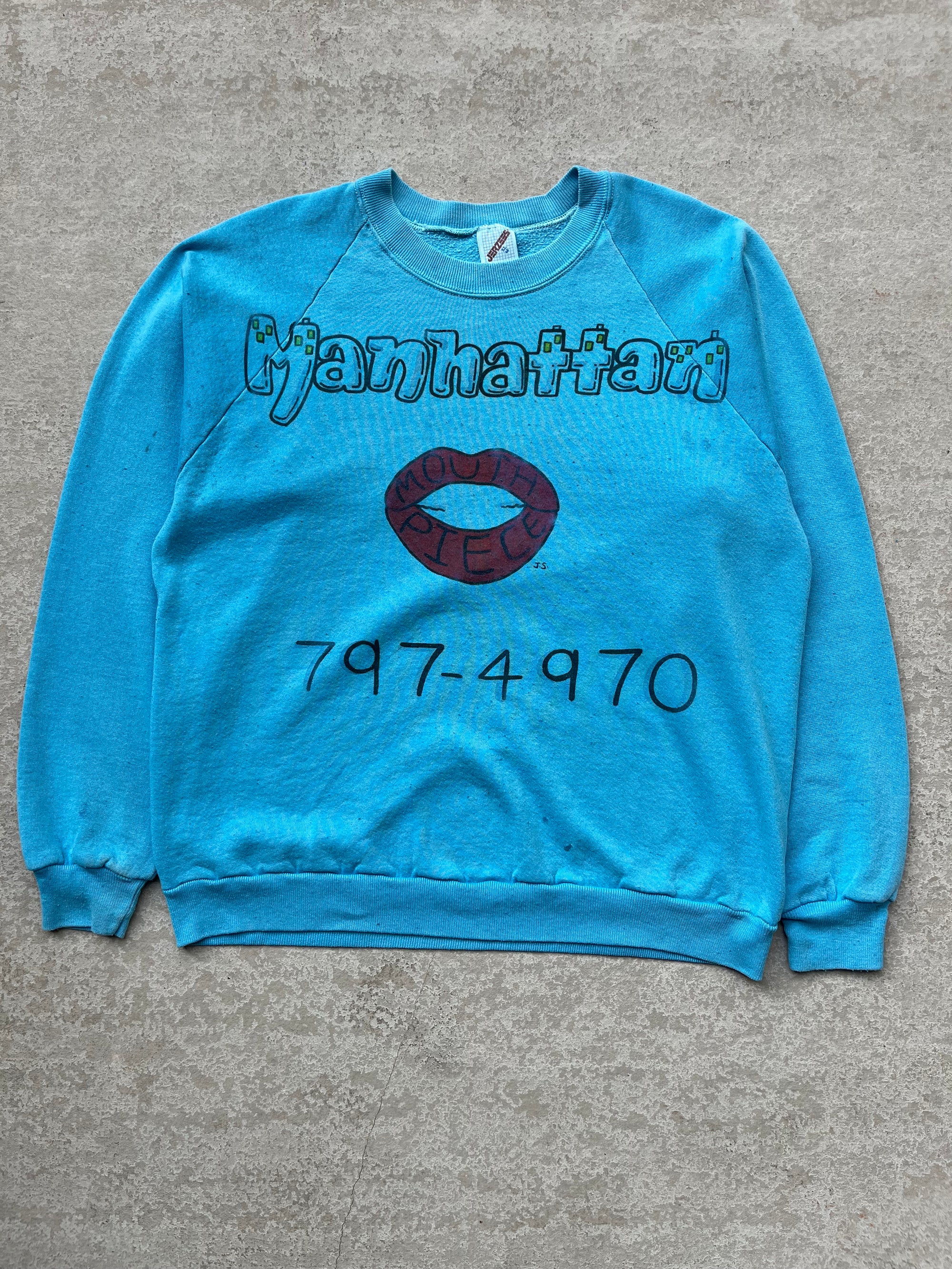 Manhattan Mouth Piece Crewneck - M