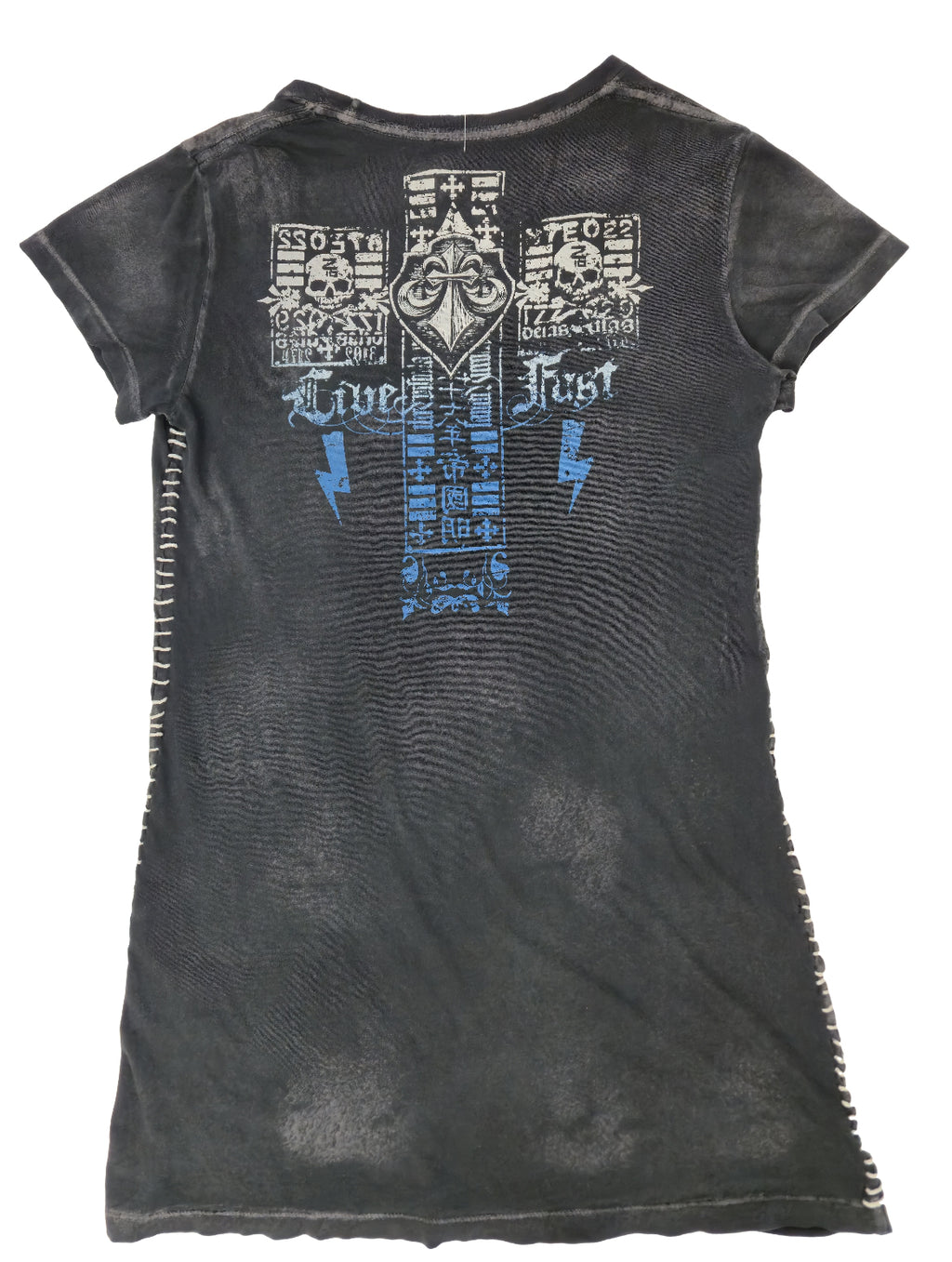 Ladies Affliction top Size L