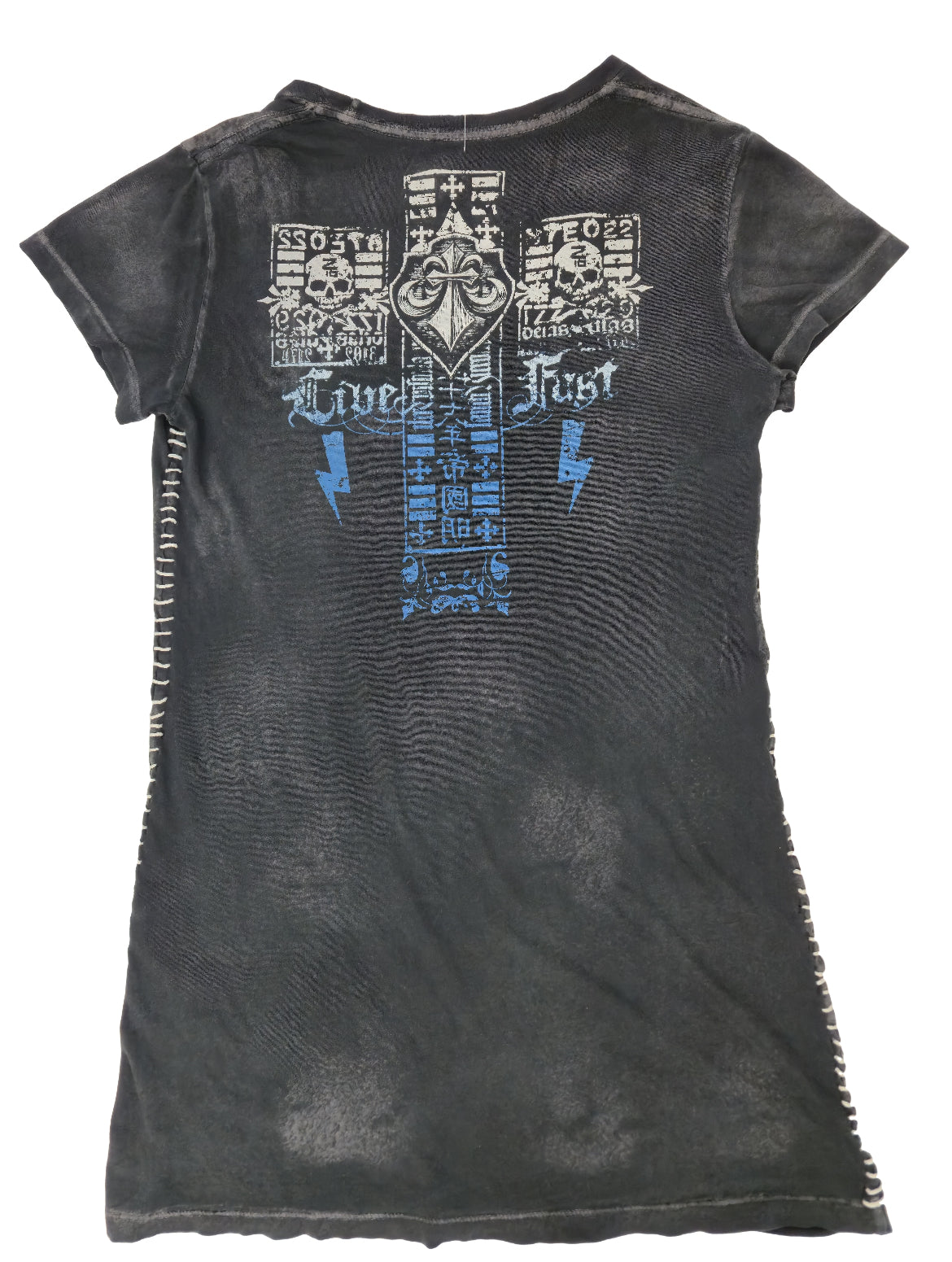 Ladies Affliction top Size L