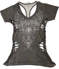Ladies Affliction Top Size -M