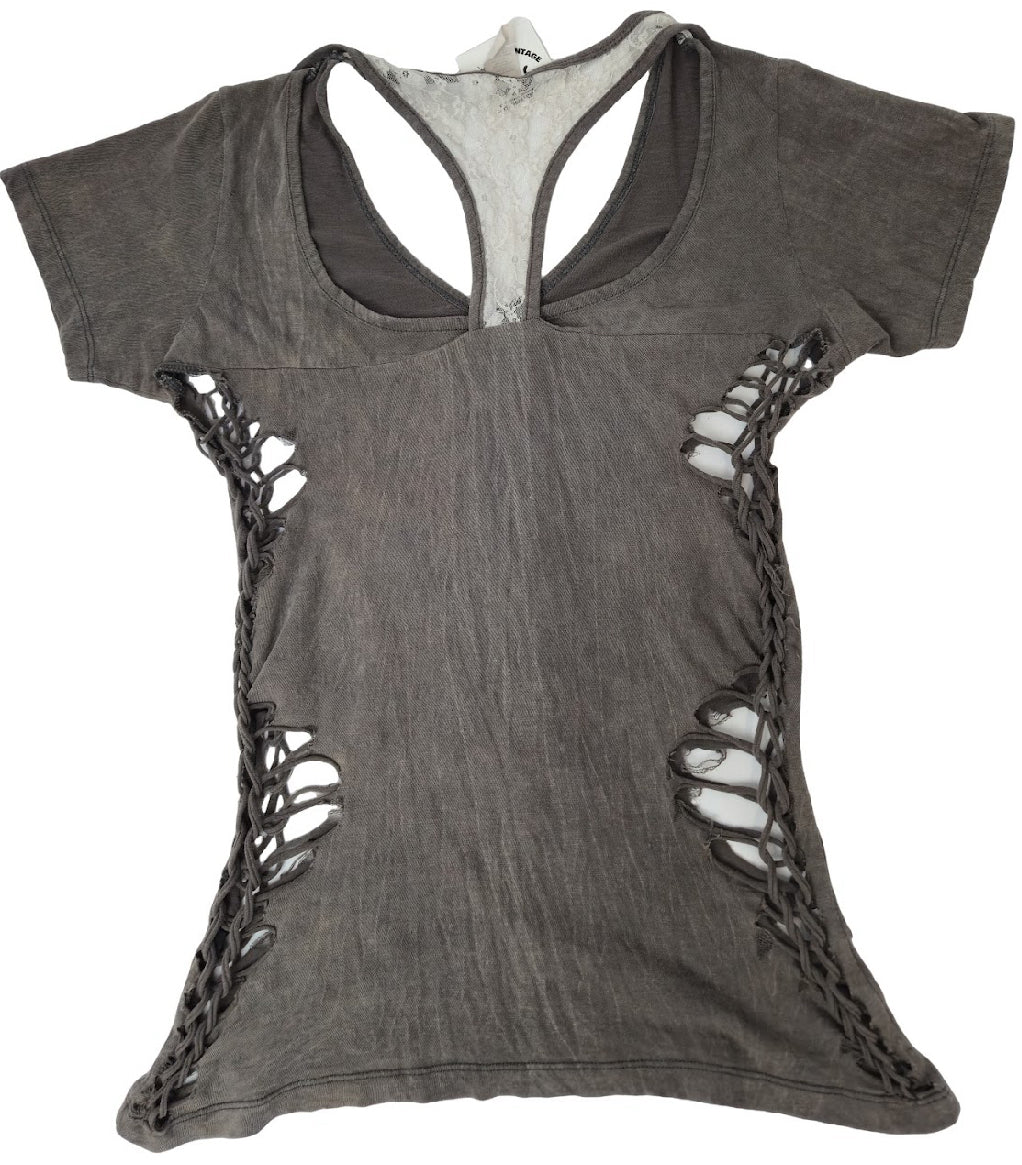 Ladies Affliction Top Size -M