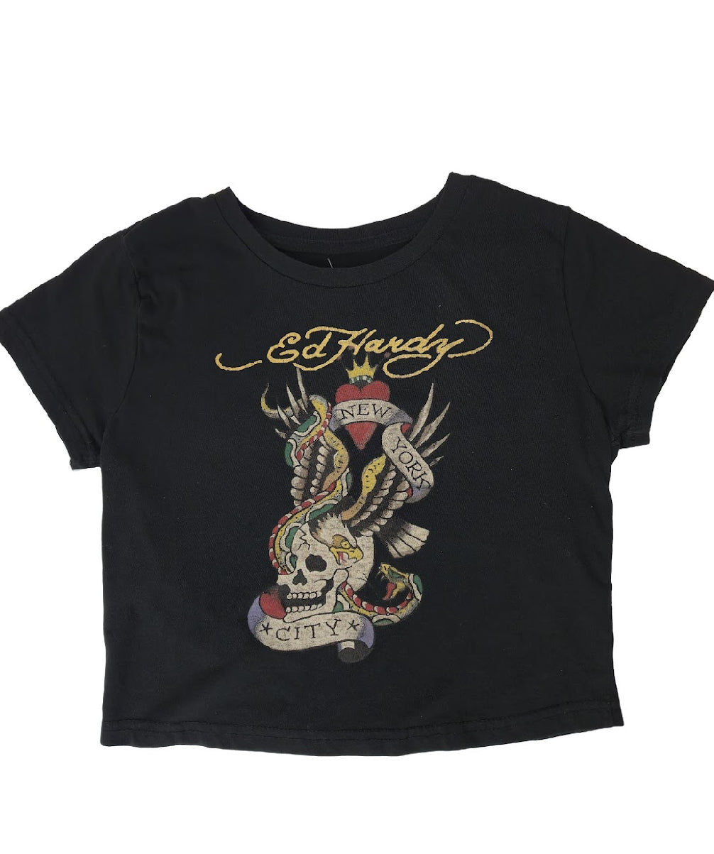 Ed Hardy Crop Size M-L