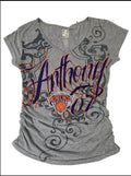 Y2k Knicks Anthony Ladies top -S