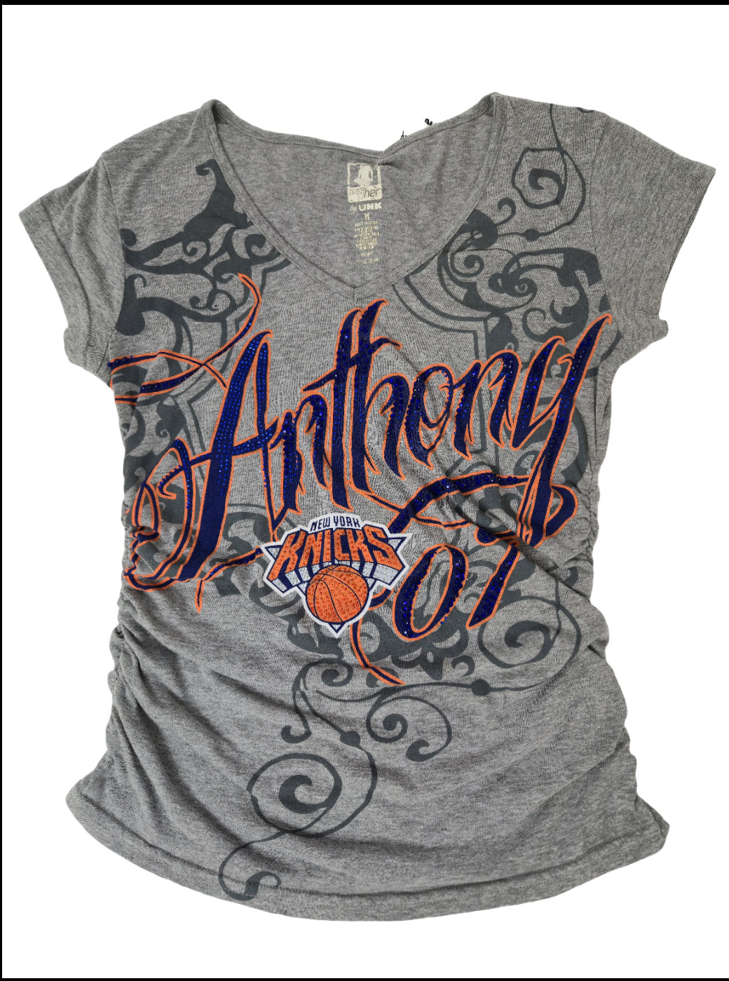 Y2k Knicks Anthony Ladies top -S